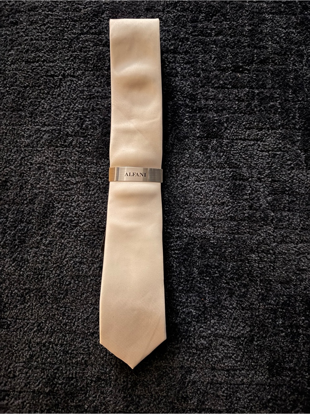Alfani Ivory/Cream Men's Tie